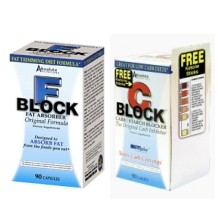 Absolute Nutrition Dynamic Duo: C-Block and F-Block Combo, 180 caps