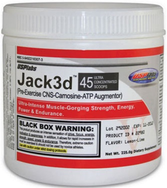 USP Labs Jacked (Jack3d) Preworkout Energy 45 servings